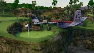 Illustration for article titled This Is Tiger Woods Mini-Golf, Without Windmills And Sort Of With NASCAR